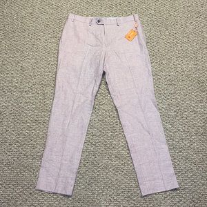 TALLIA Pink Linen Pant